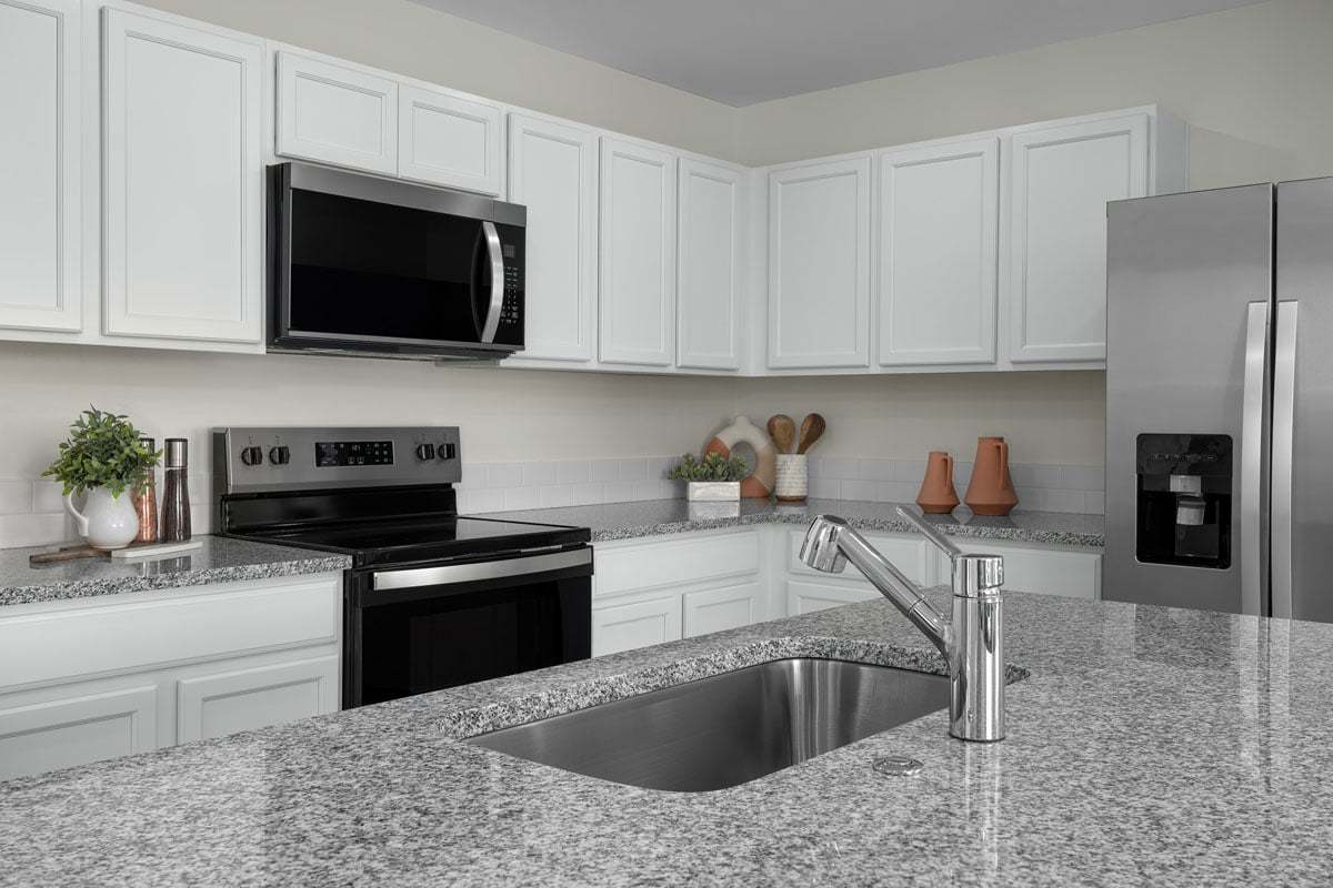 Granite countertops