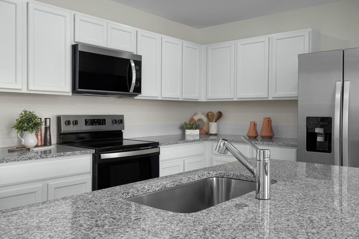 Plan 1570 Modeled - Granite countertops
