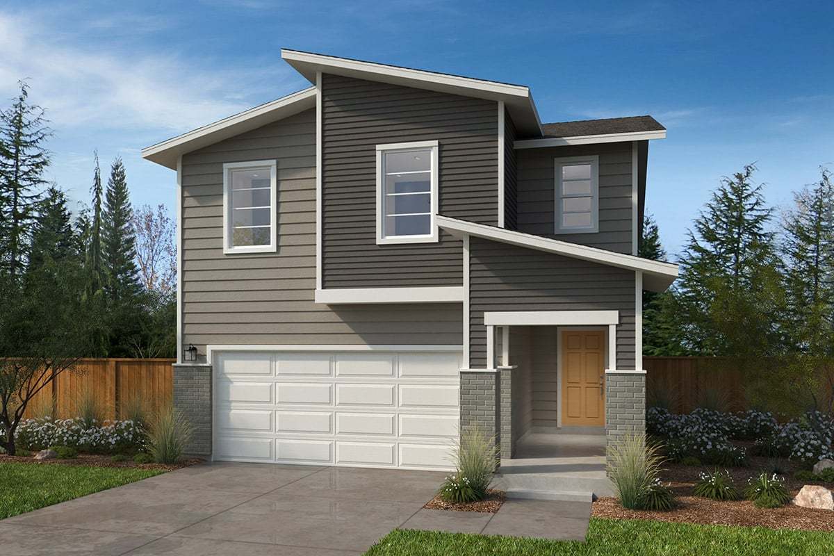Exterior D with optional masonry