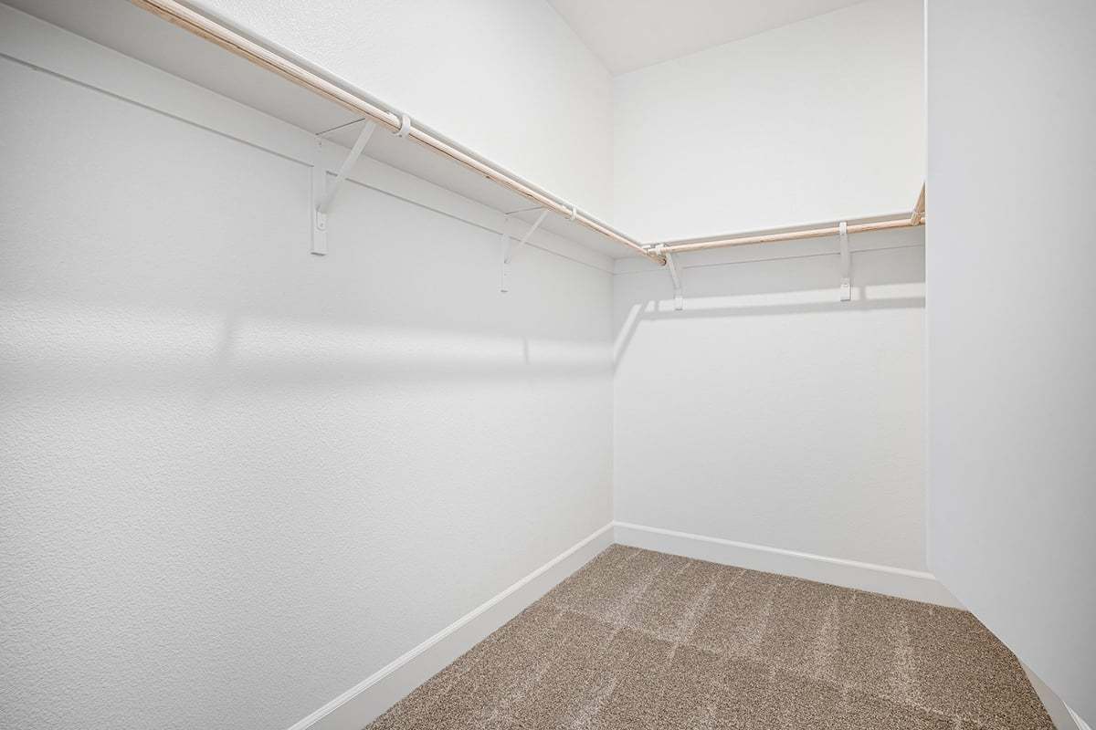 Primary walk-in closet