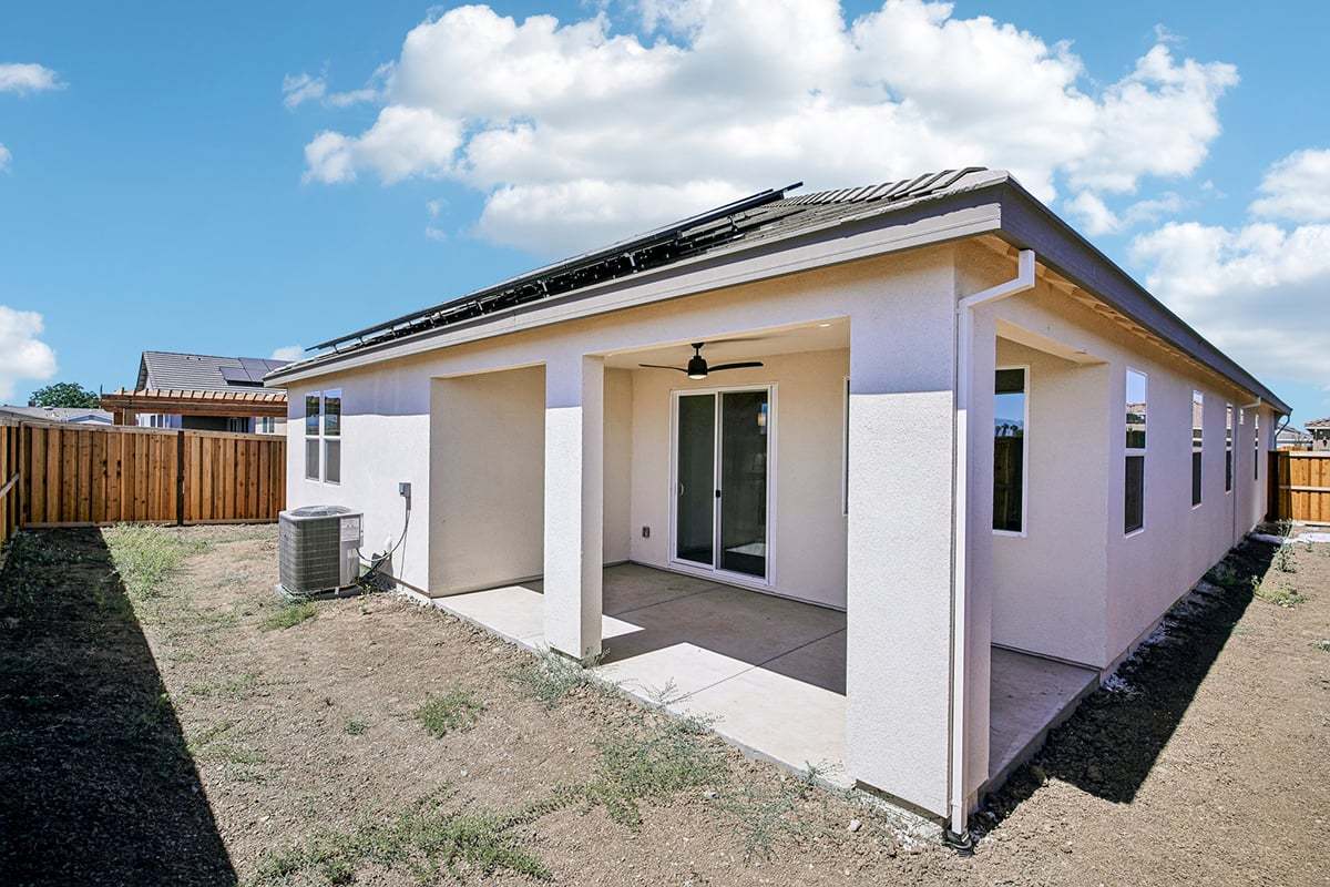 Rear exterior