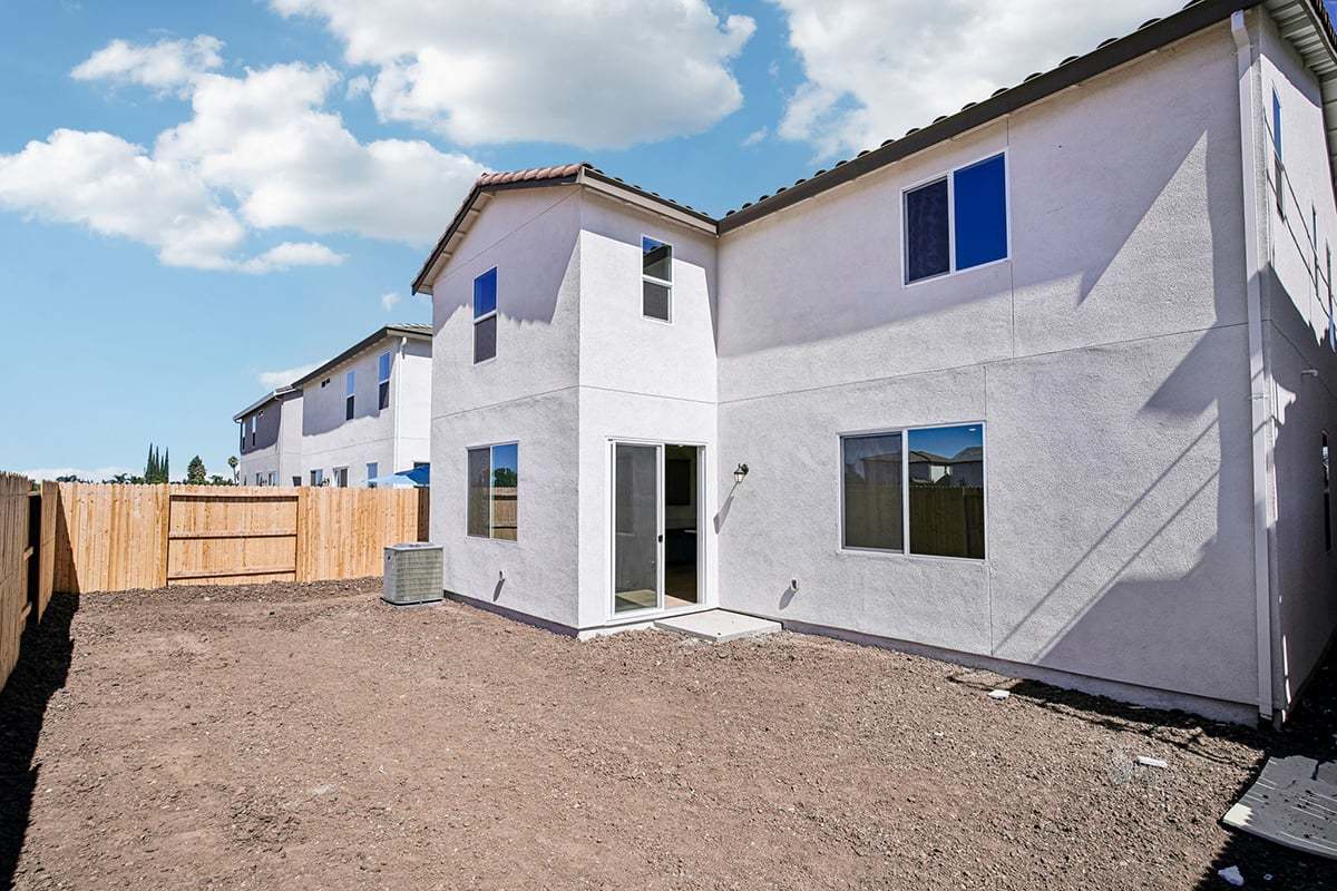 Rear exterior