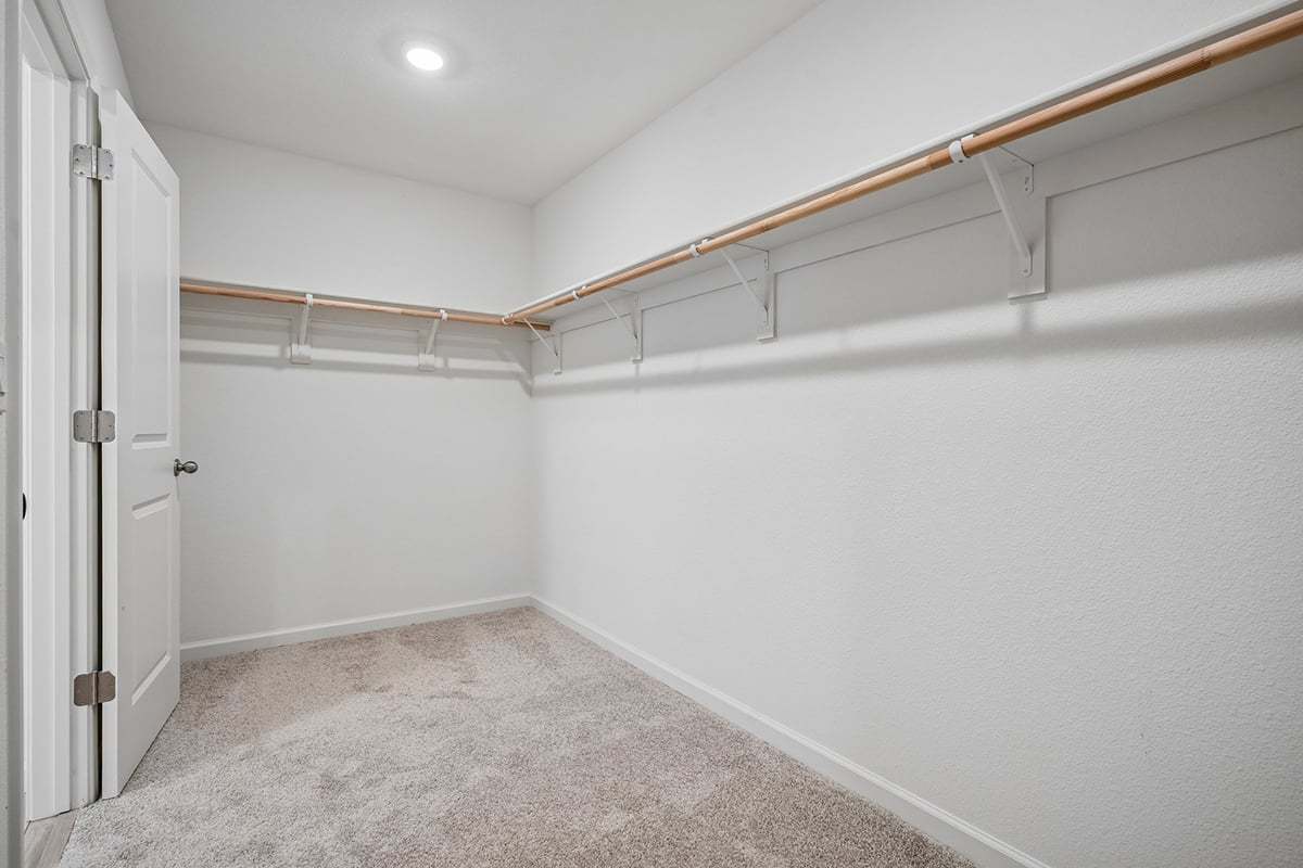 Primary walk-in closet