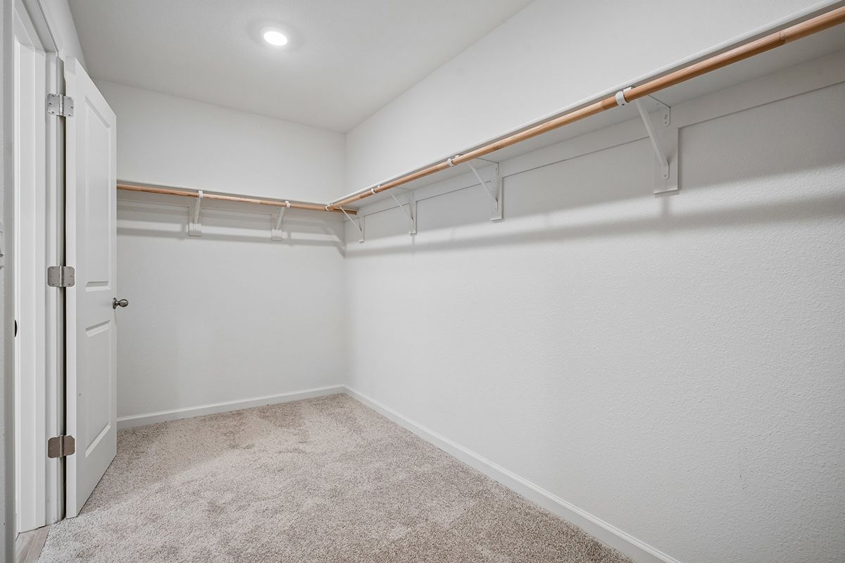 Primary walk-in closet