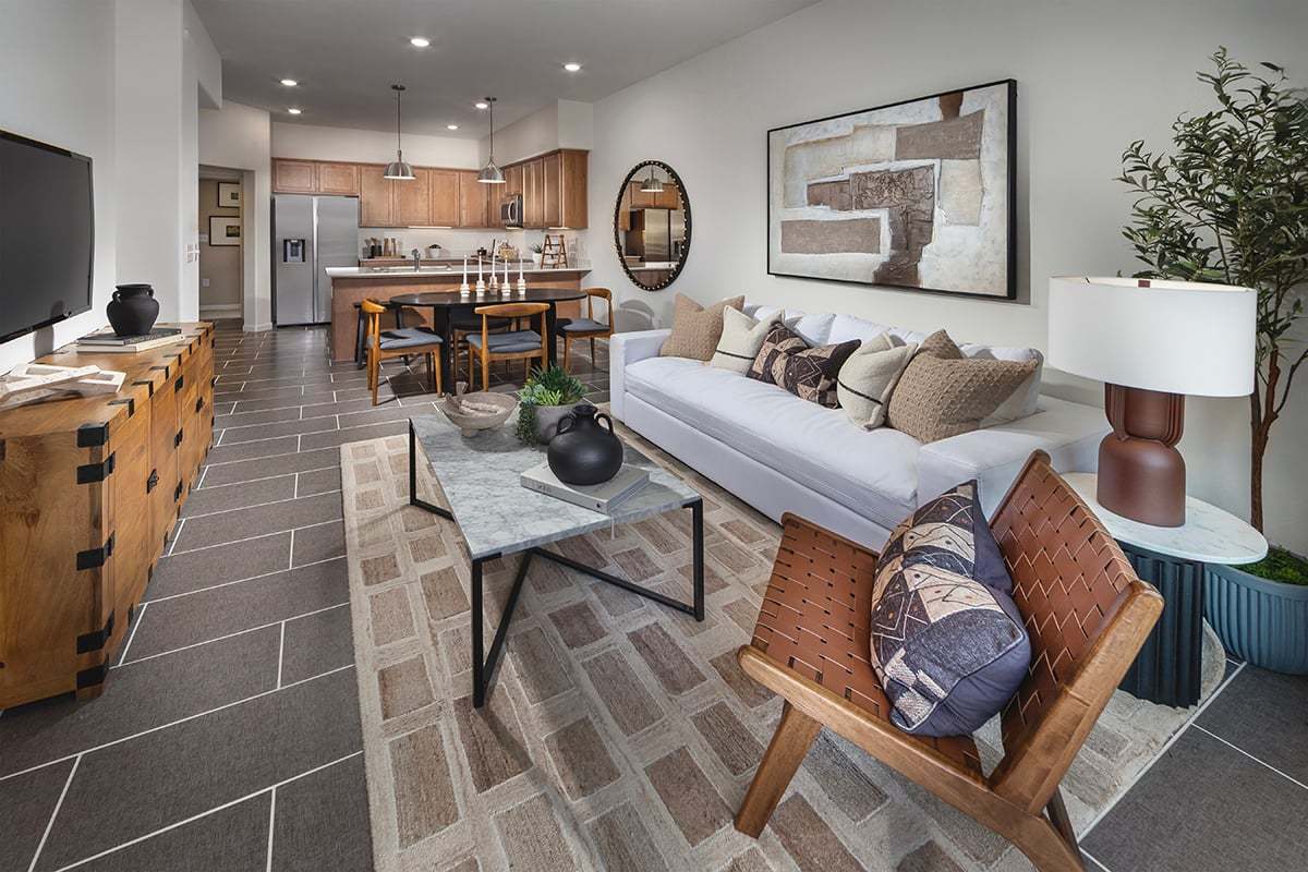 Plan 1786B Modeled - Great room