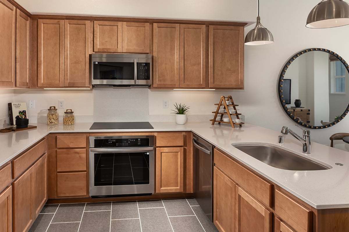 Plan 1786B Modeled - Kitchen