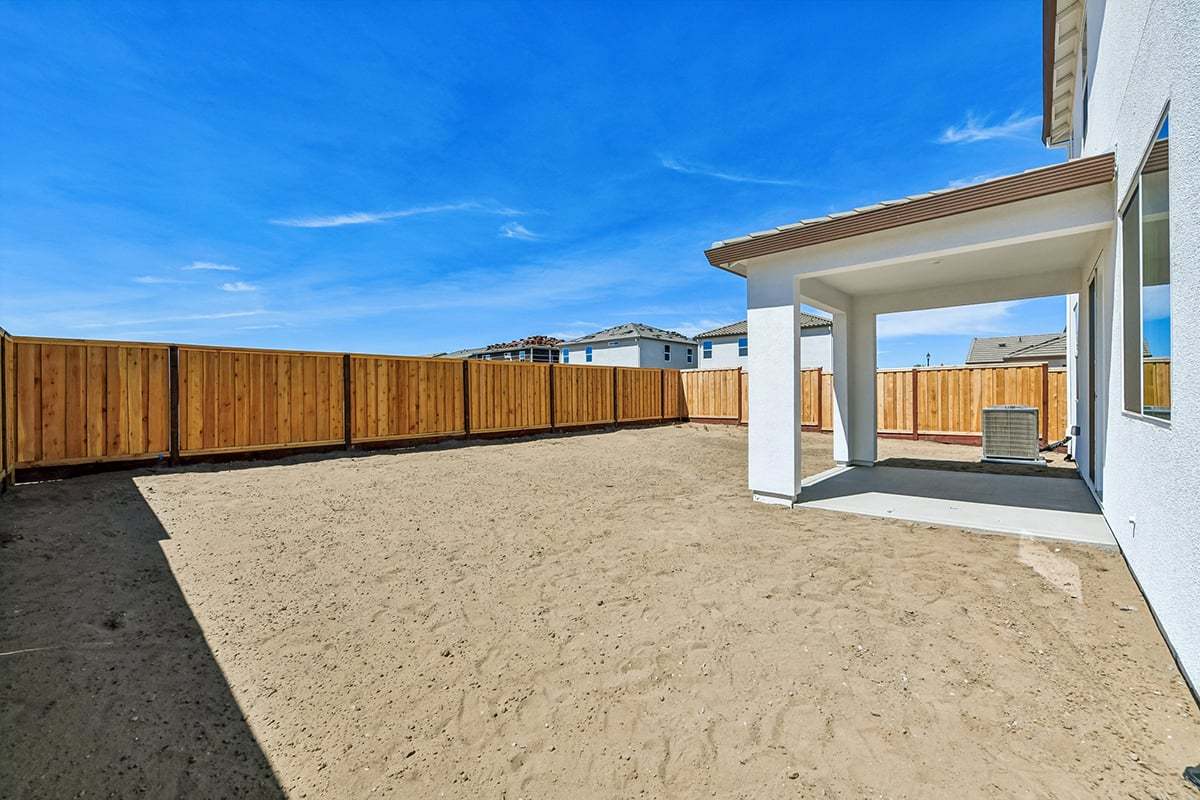 Covered patio