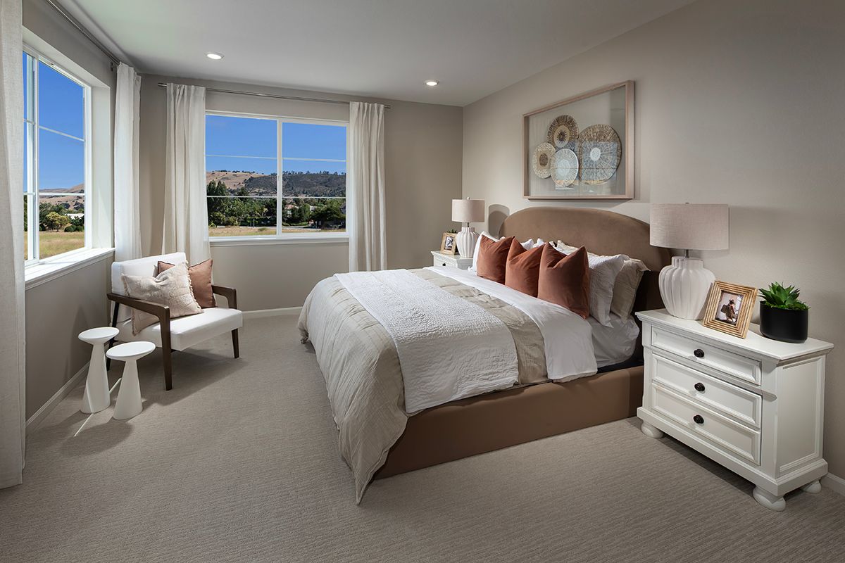 Plan 2345 Modeled - Primary bedroom
