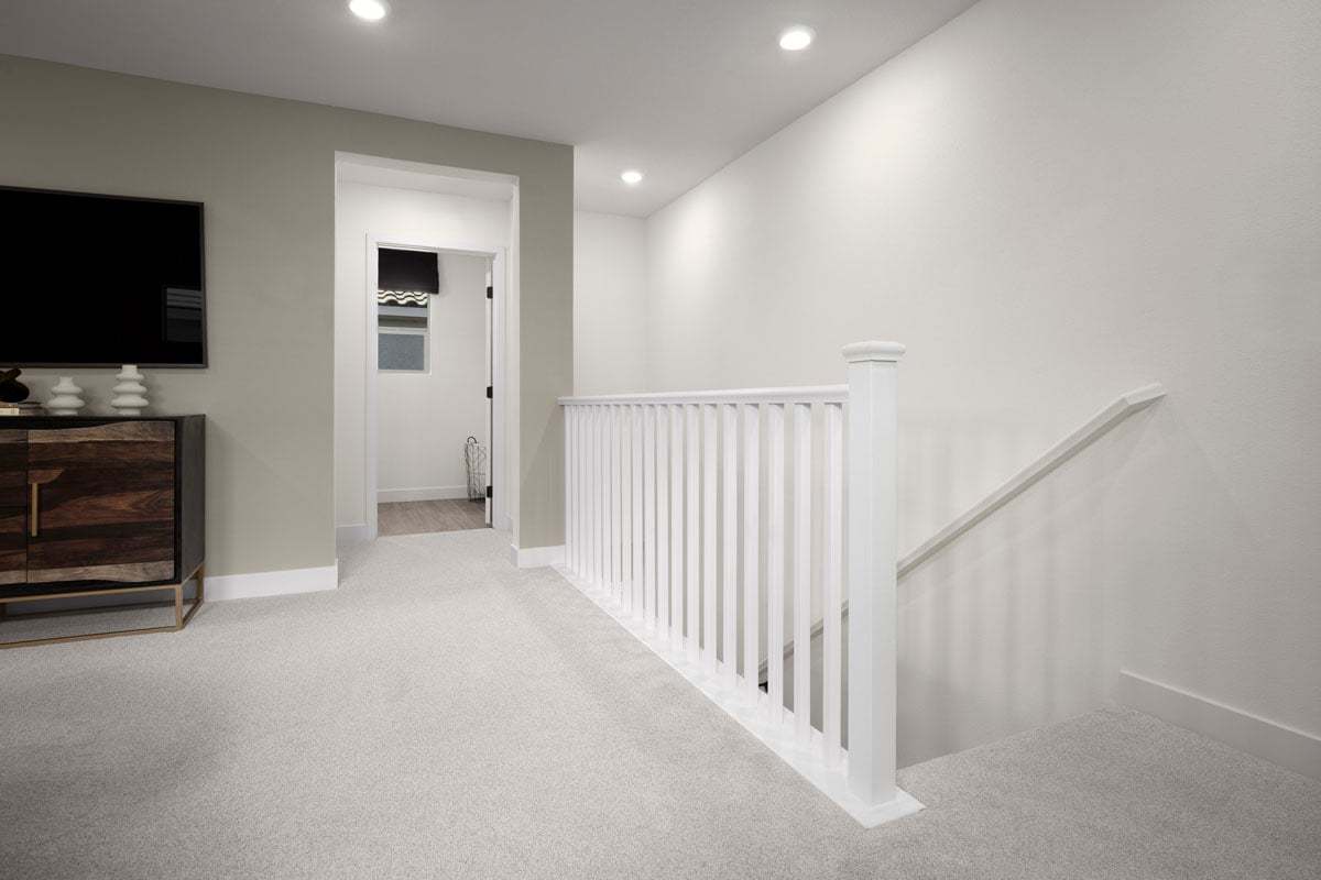 Mission-style stair rail