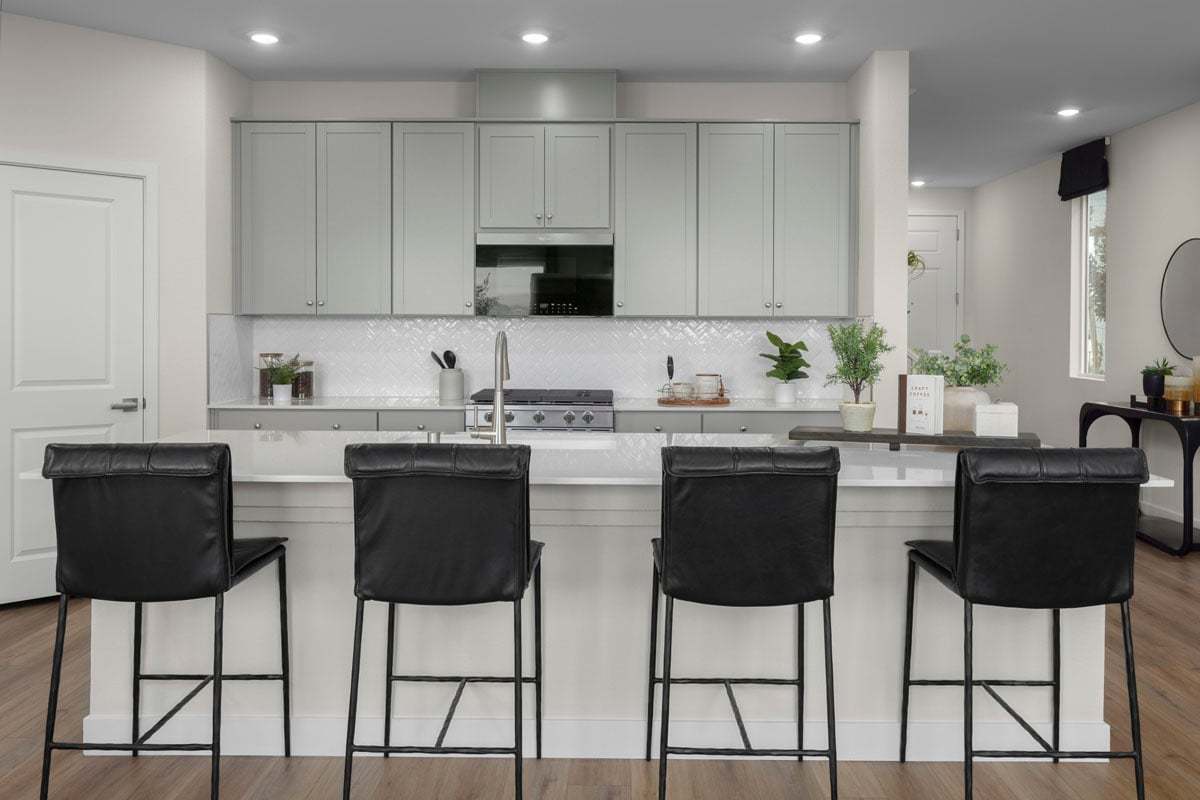 Plan 2469 Modeled - Kitchen island