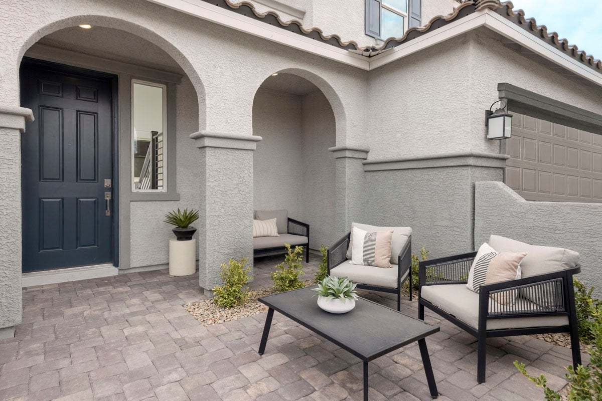 Front courtyard