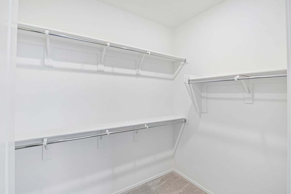 Primary walk-in closet