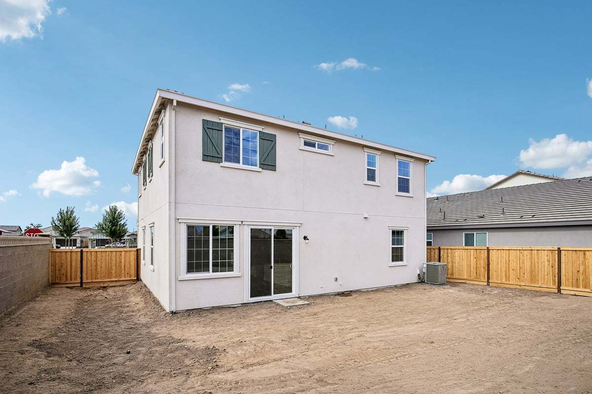 Rear exterior