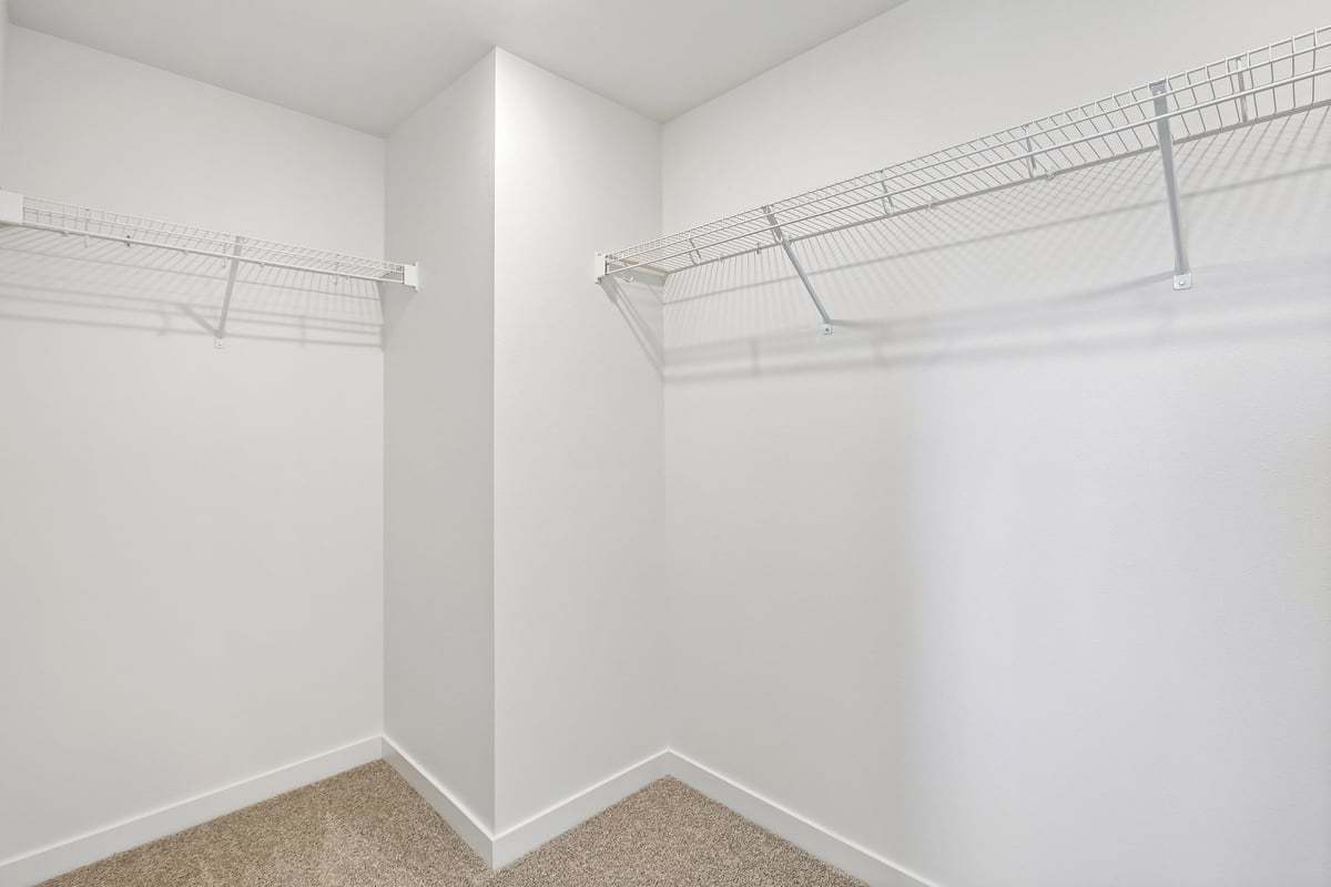 Primary walk-in closet