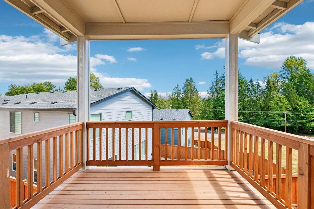 Covered patio