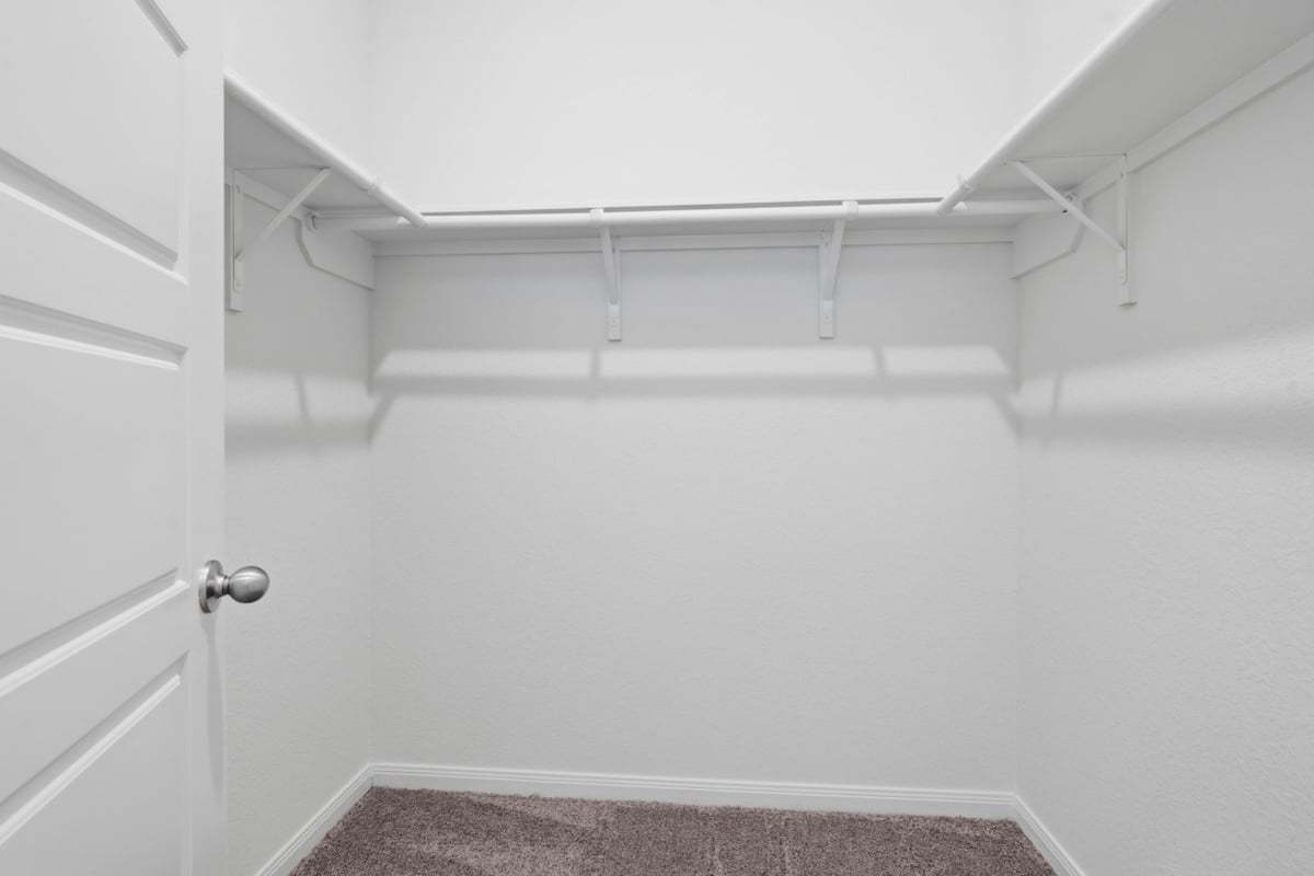 Primary walk-in closet