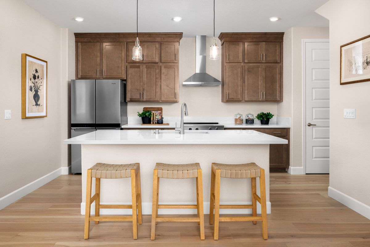 Plan 1592 Modeled - Kitchen