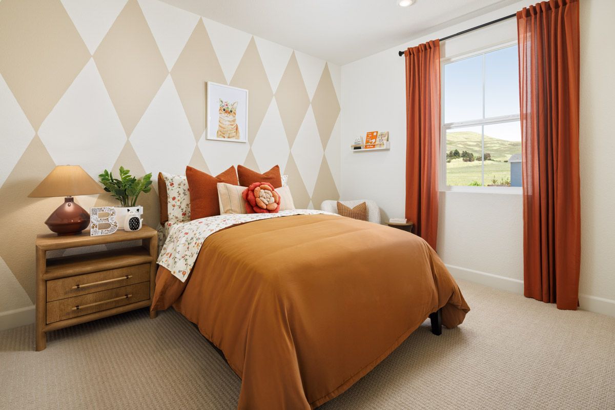 Plan 1592 Modeled - Bedroom 2