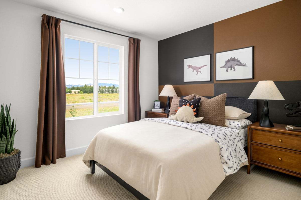 Plan 1856 Modeled - Bedroom 3