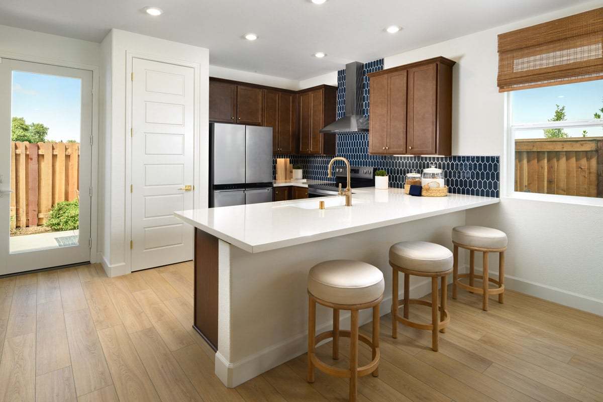 Plan 1454 Modeled - Kitchen
