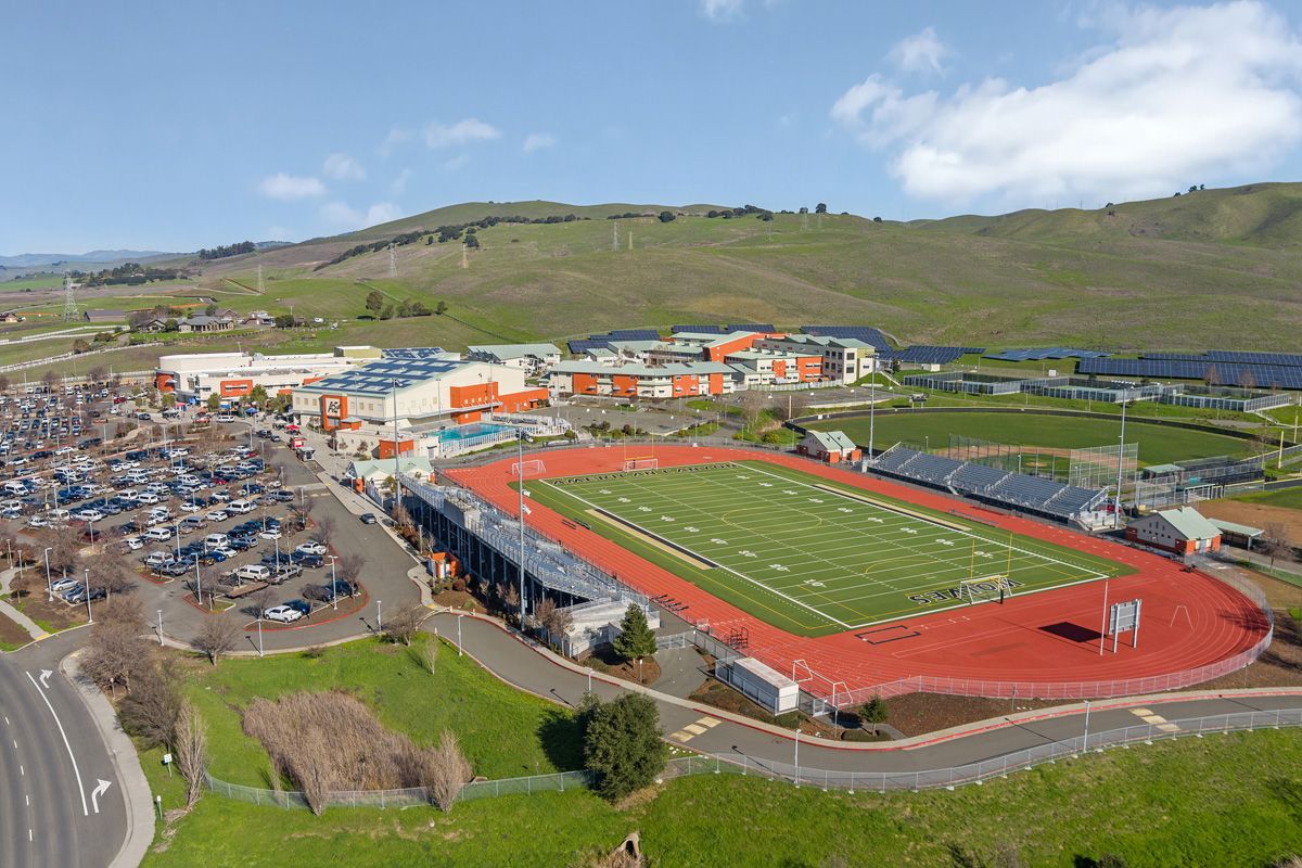 Close to American Canyon High School campus
