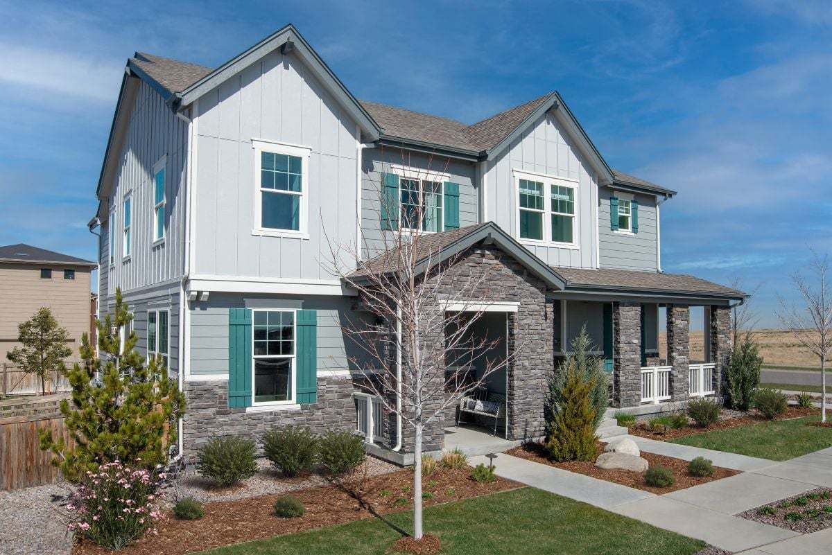 Plan 1672 Modeled - Painted Prairie Villas: Aurora, Colorado - KB Home
