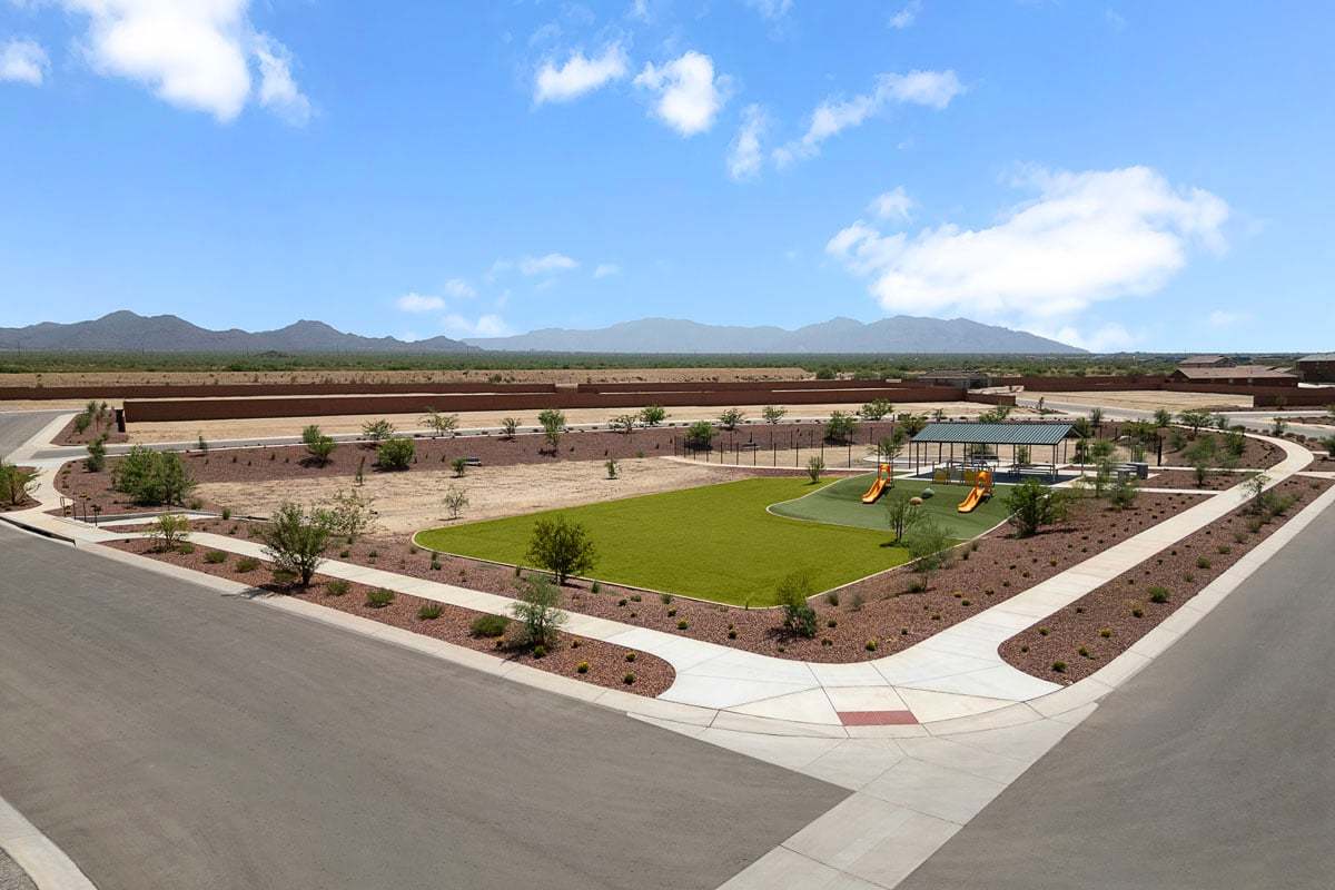 Community park, ramada and dog park