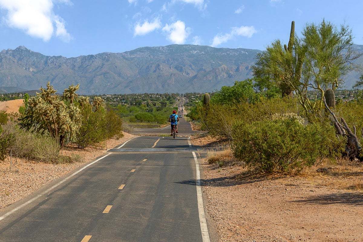 Convenient to Tucson Loop for biking and walking