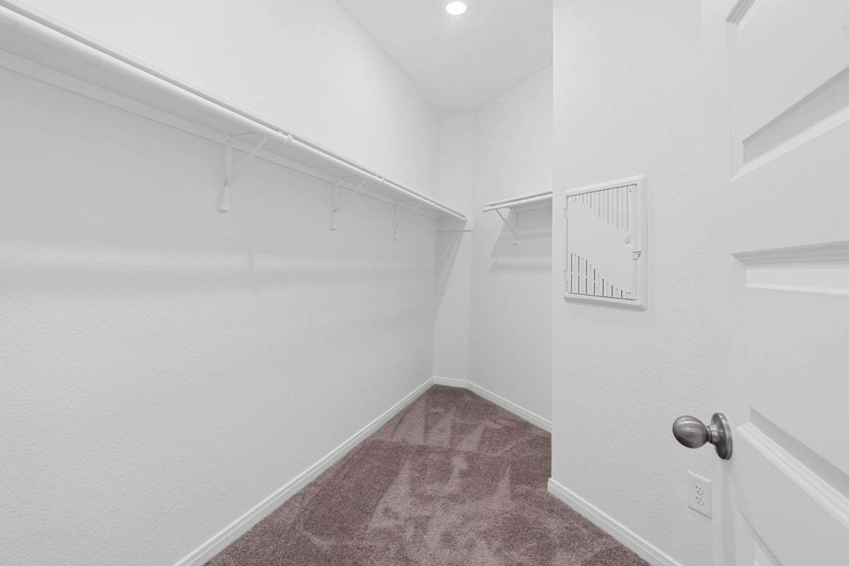 Primary walk-in closet