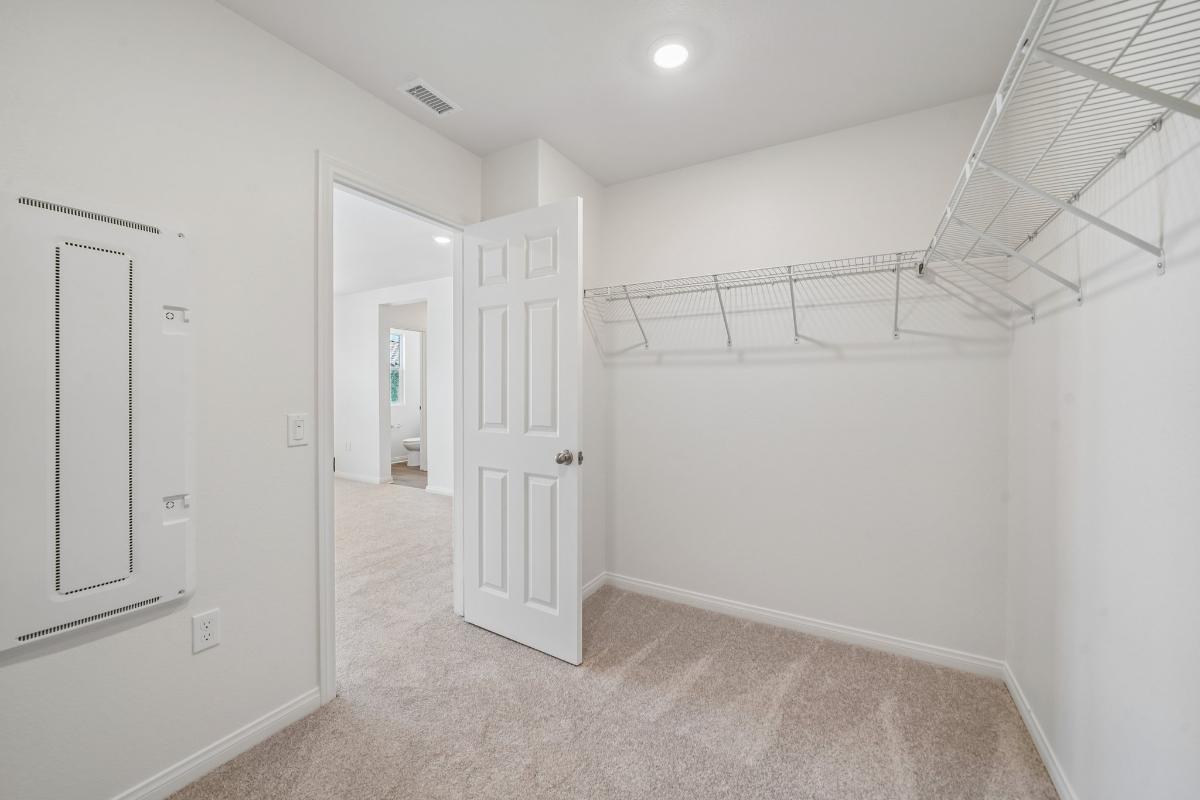 Primary walk-in closet