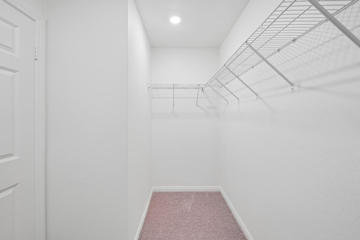 Primary walk-in closet