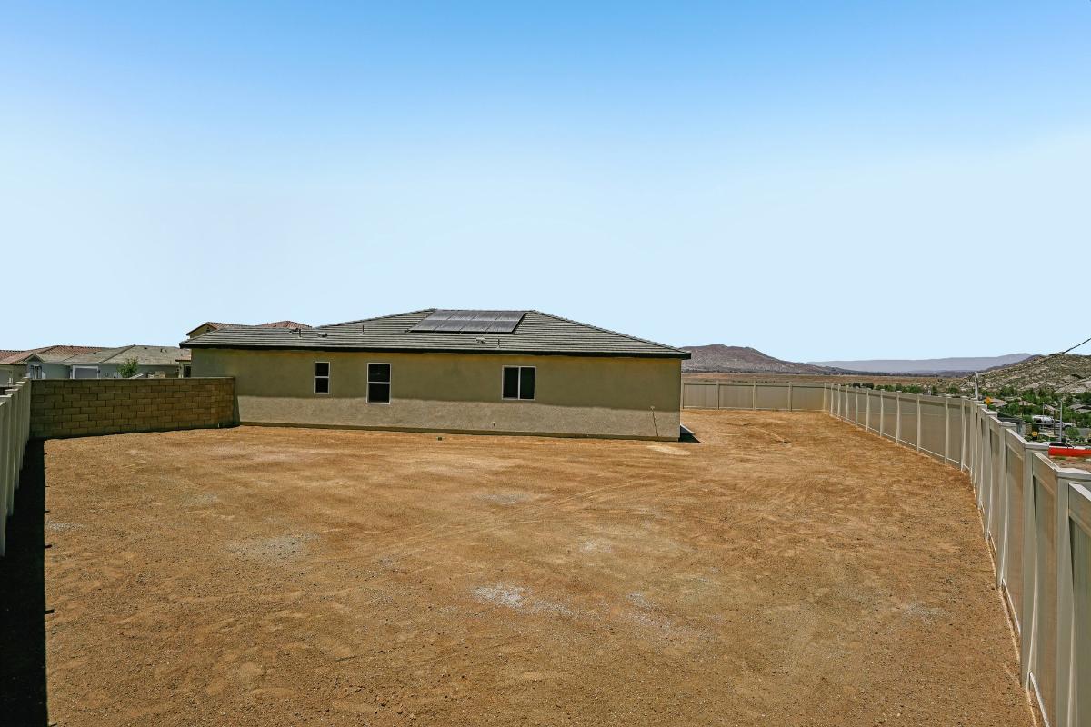 Rear exterior
