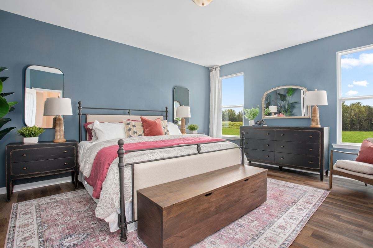 Plan 2074 - Primary bedroom
