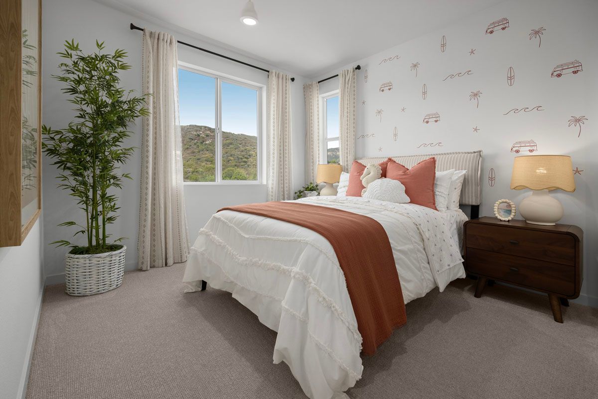 Plan 1440 Modeled - Bedroom 3