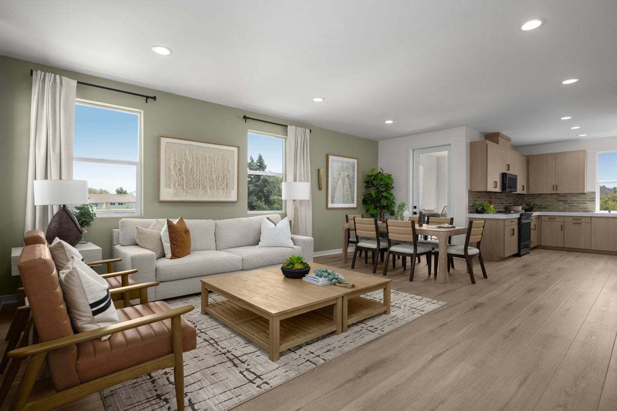 Plan 1472 Modeled - Great room
