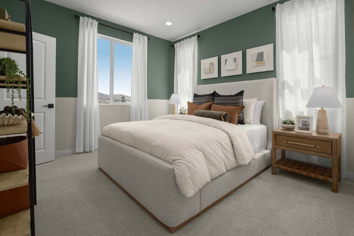 Plan 1472 Modeled - Primary bedroom