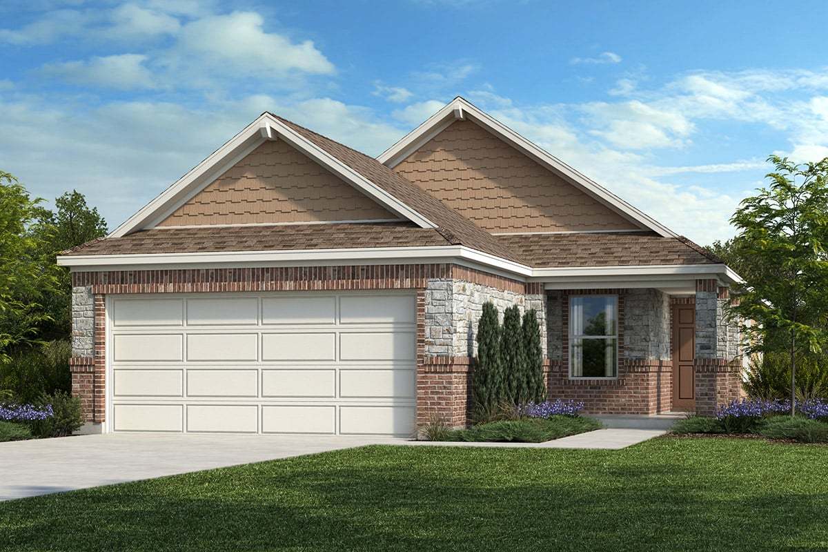 Plan 1548 - Glendale Lakes North: Rosharon, Texas - KB Home