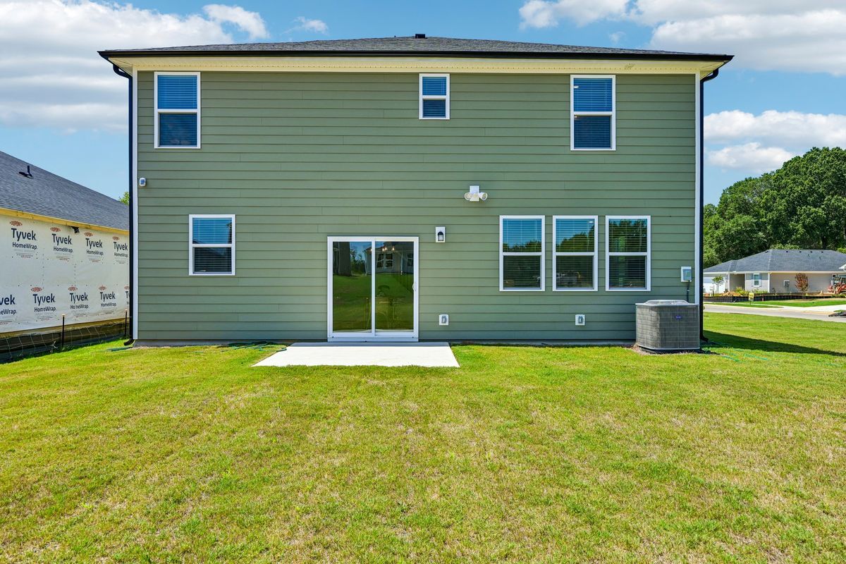 Rear exterior