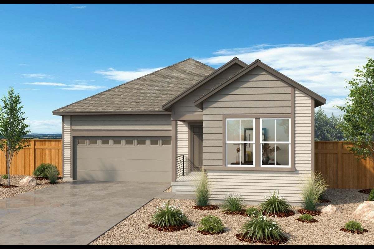 Plan 1382 Modeled - The Nest Classic at Canyon Creek: Erie, Colorado - KB Home