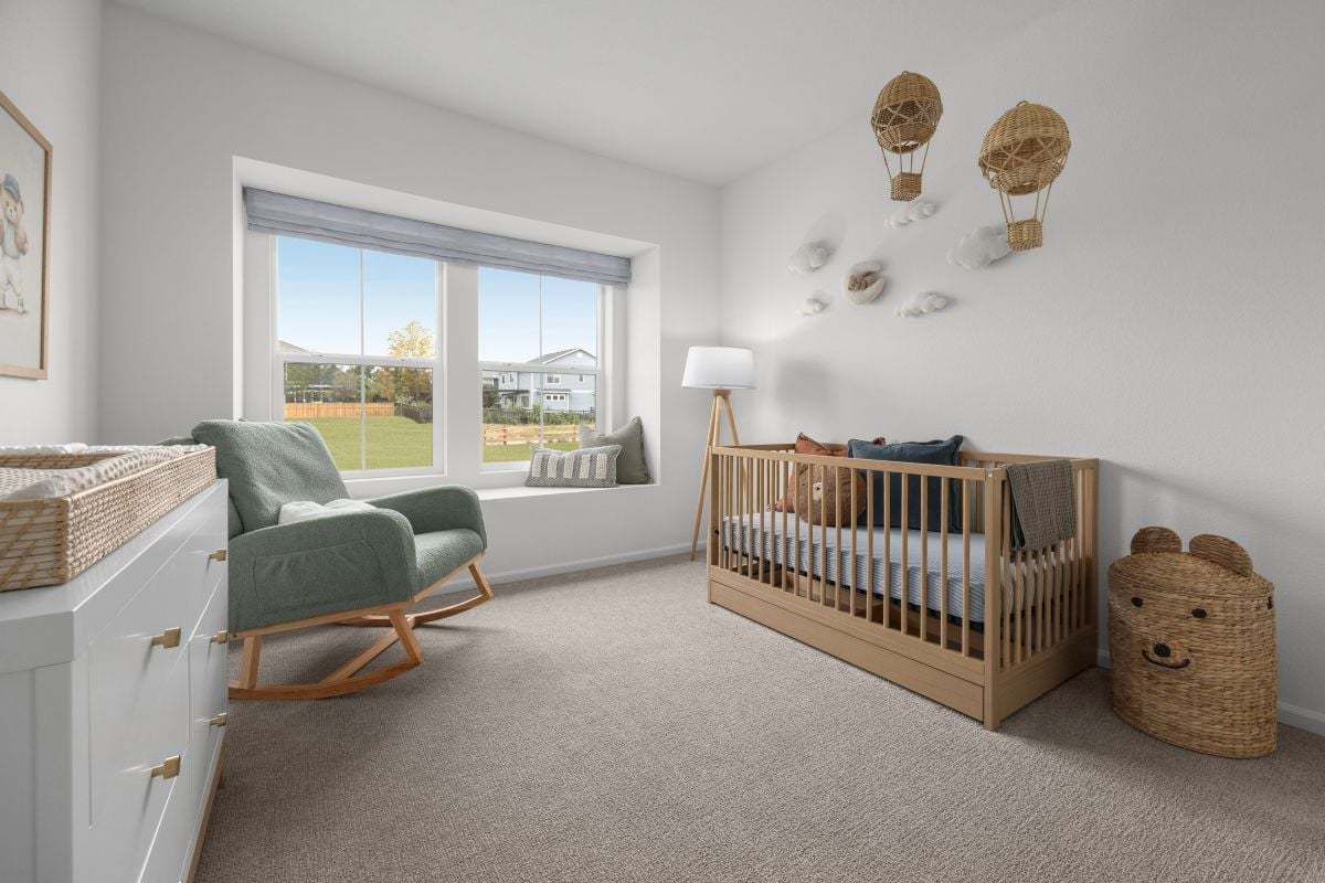 Plan 1818 Modeled - Bedroom 2
