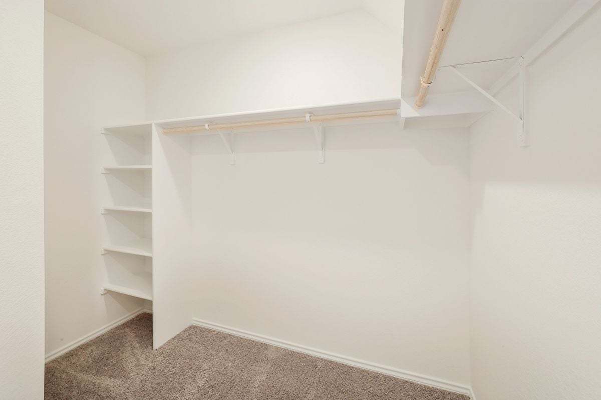 Primary walk-in closet