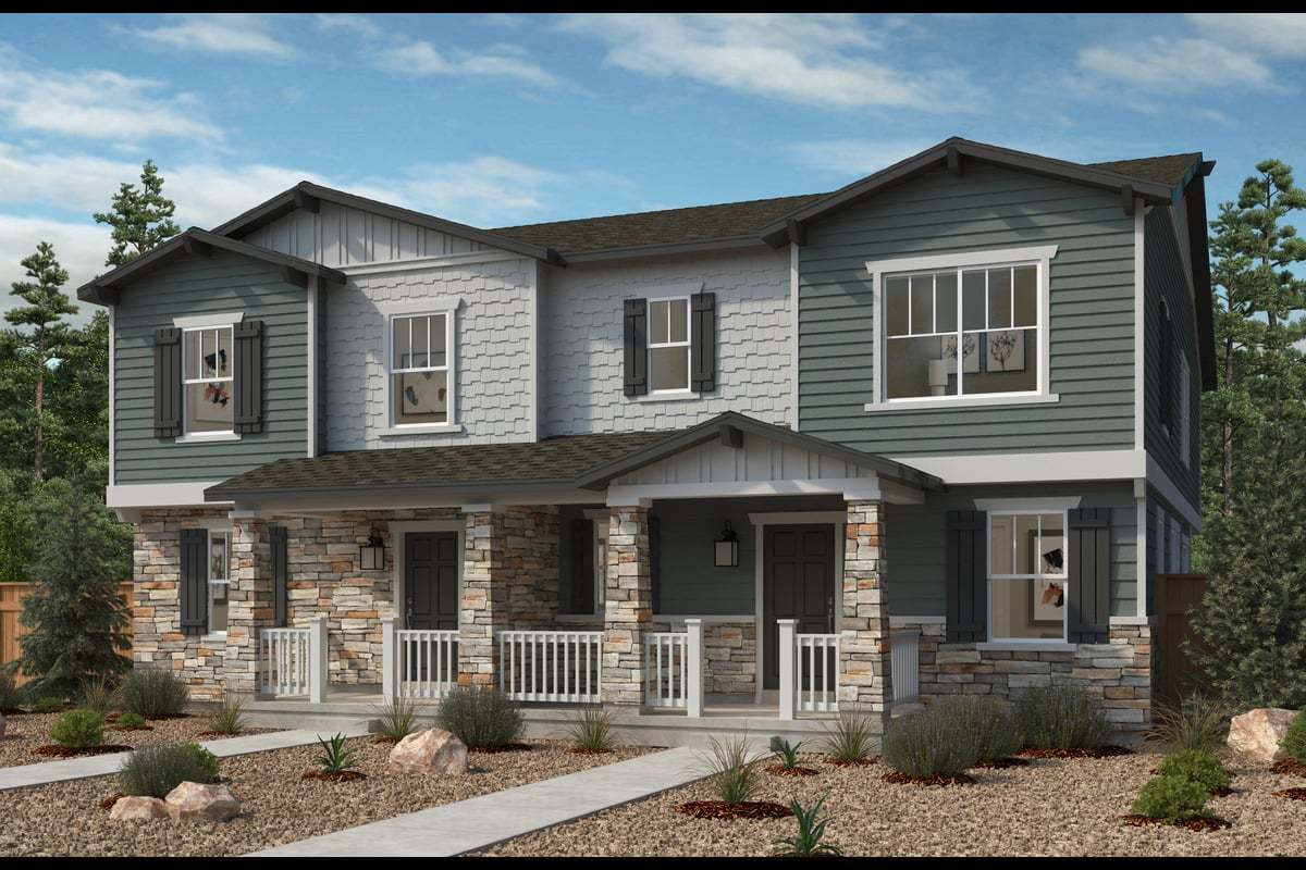 Plan 1964 - Painted Prairie Villas: Aurora, Colorado - KB Home