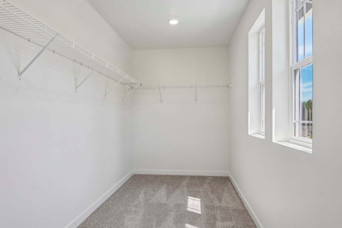 Primary walk-in closet