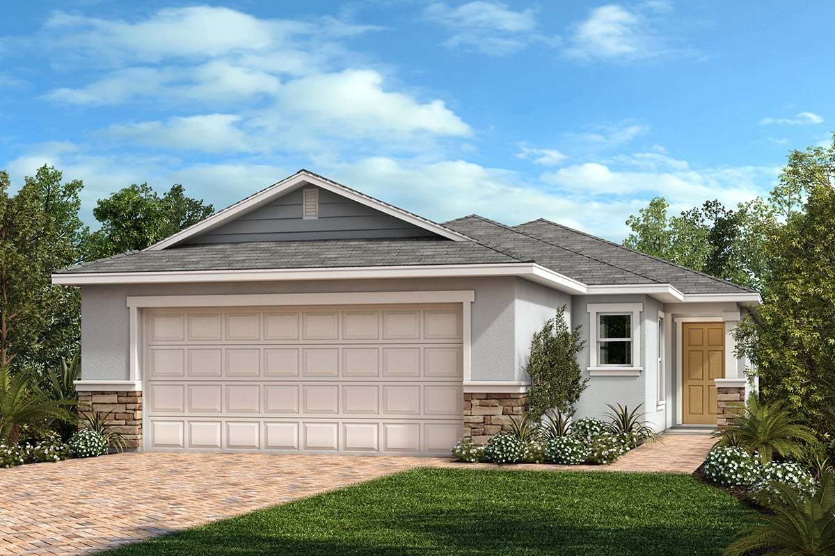 Plan 1511 Modeled - Gardens at Waterstone I: Palm Bay, Florida - KB Home