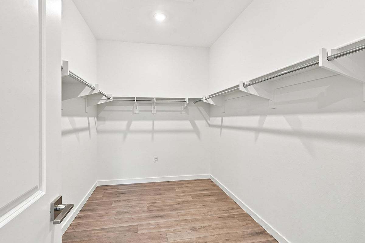 Primary walk-in closet