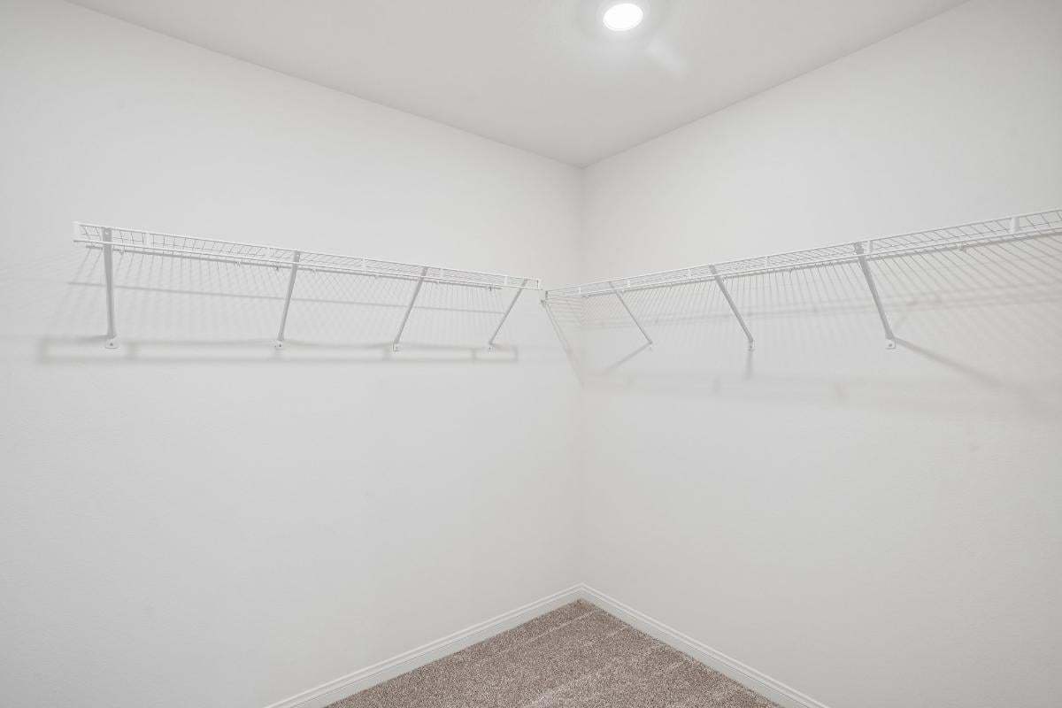 Primary walk-in closet