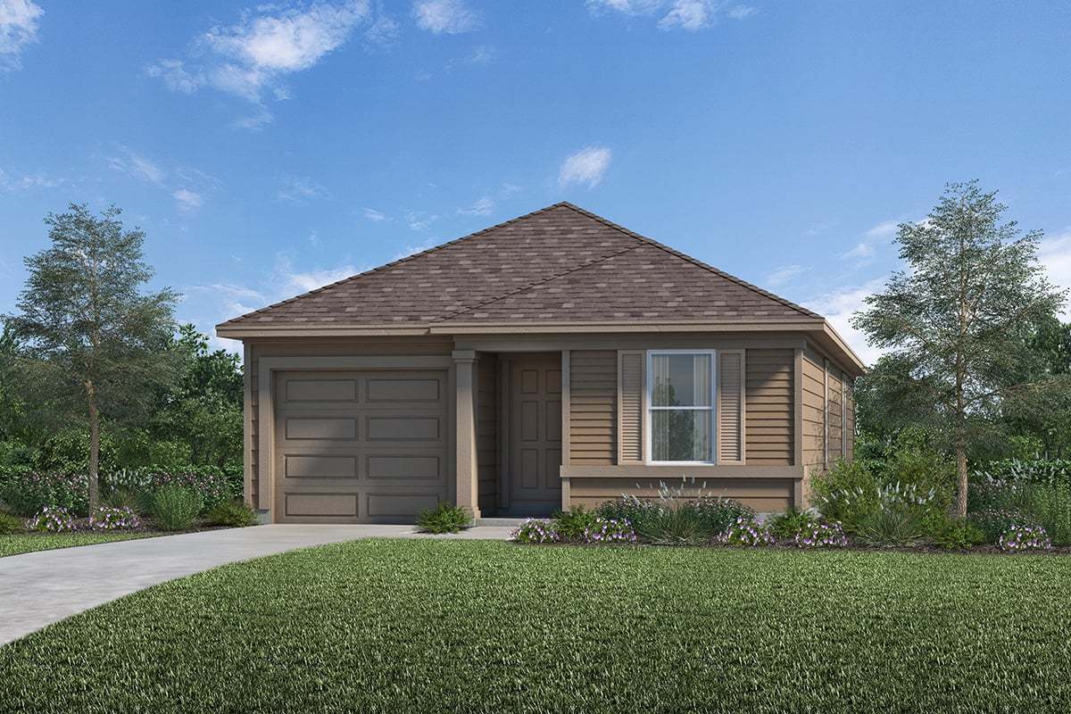 Plan 1245 - The Granary - Villa Collection: San Antonio, Texas - KB Home