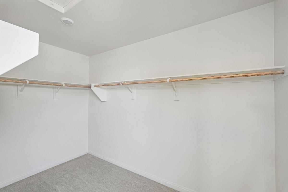 Primary walk-in closet