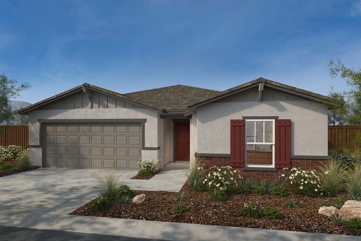 Plan 1384 - Parkside at Peach Avenue: Fresno, California - KB Home
