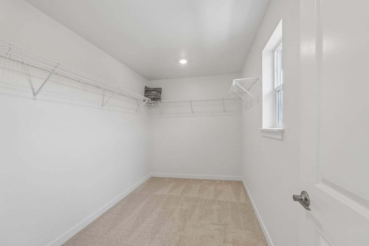 Primary walk-in closet